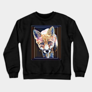 Celestial Fox Crewneck Sweatshirt